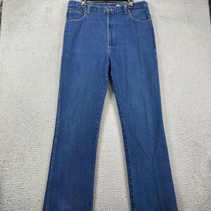 VINTAGE Sheplers‎ Jeans Bootcut Mens 38X36 Blue Western Cowboy Rodeo 5 Pockets